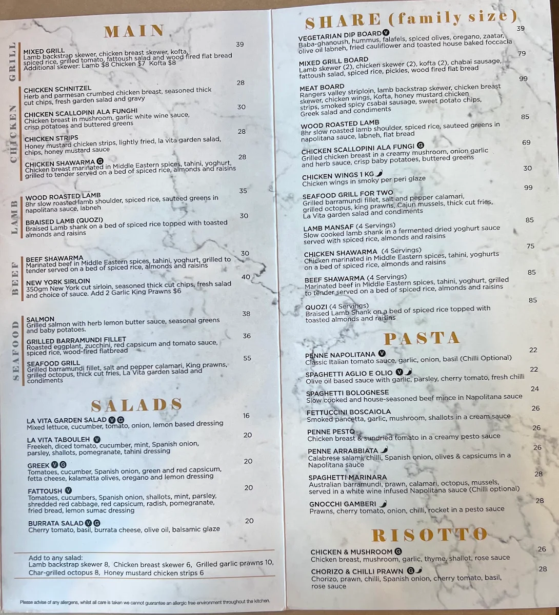 Menu photo 1