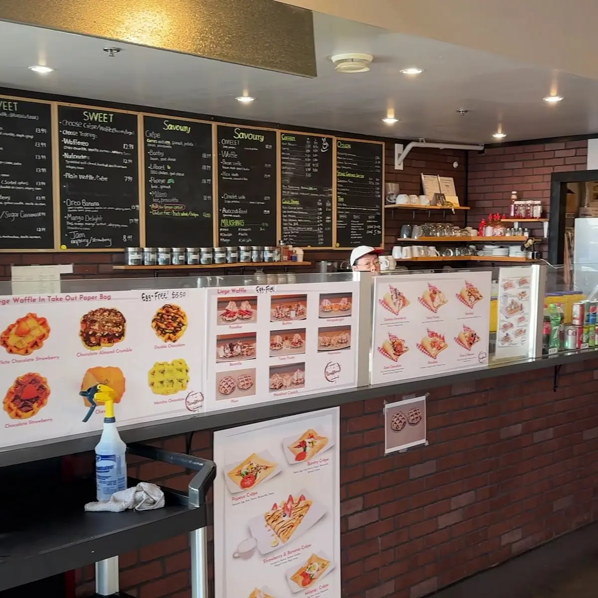 Vibe, Belgian Waffle Bar