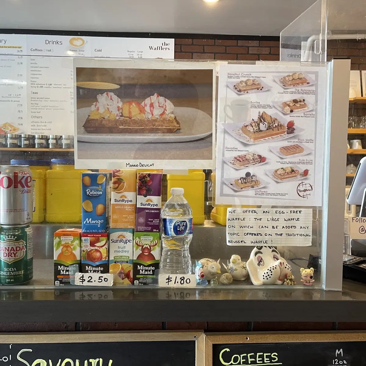Vibe, Belgian Waffle Bar