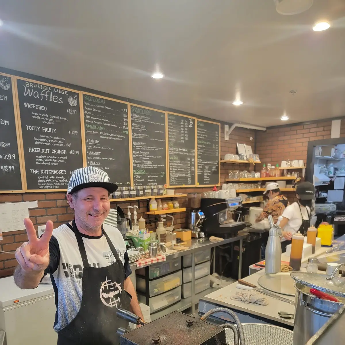 Vibe, Belgian Waffle Bar