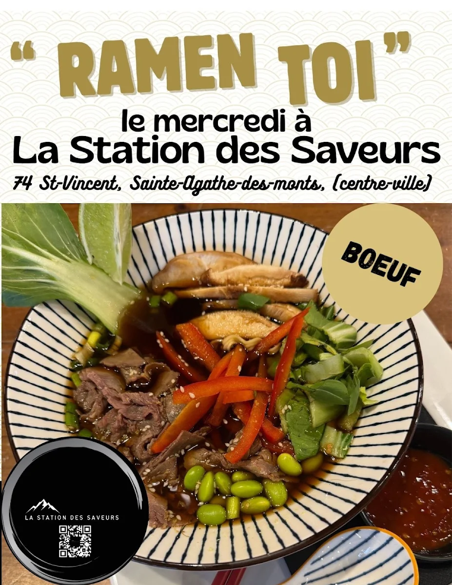 Menu, LA STATION des saveurs - Épicerie de proximité - Sandwiches / Salades - Café / Espresso / Thé - Bière Artisanale / Vin