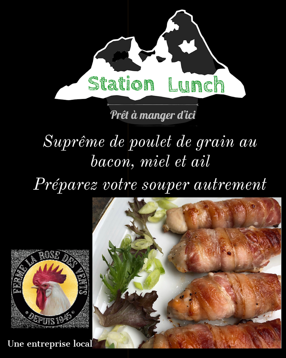 Menu, LA STATION des saveurs - Épicerie de proximité - Sandwiches / Salades - Café / Espresso / Thé - Bière Artisanale / Vin