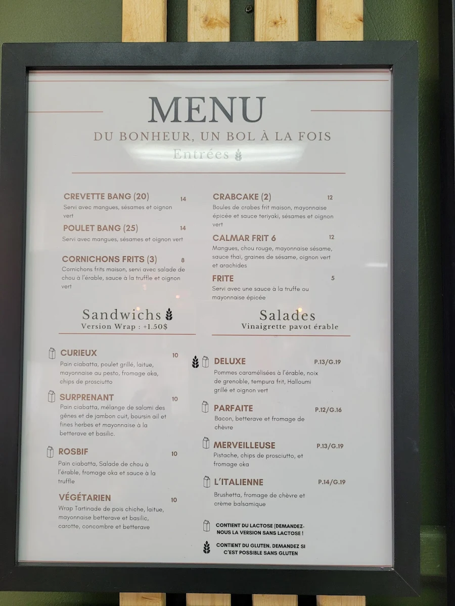Menu photo 1