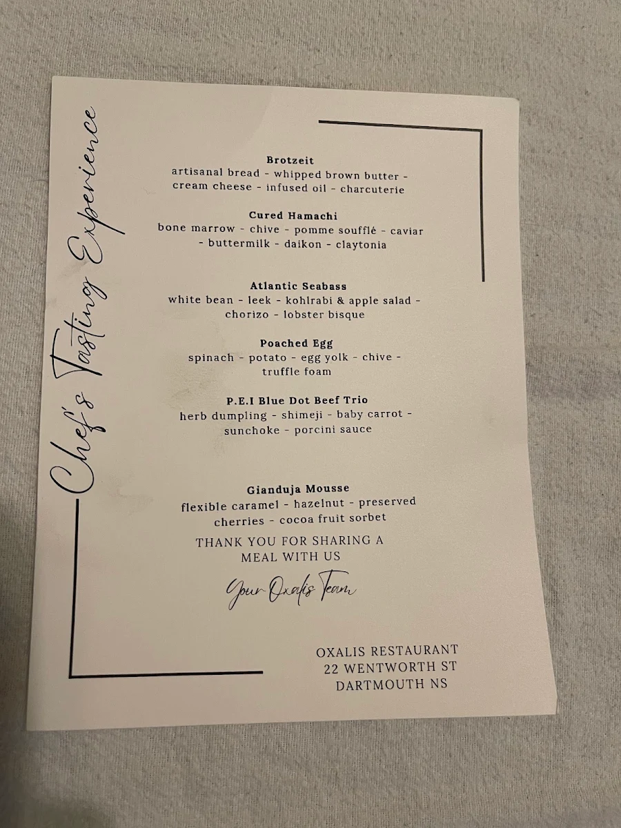 Menu photo 1