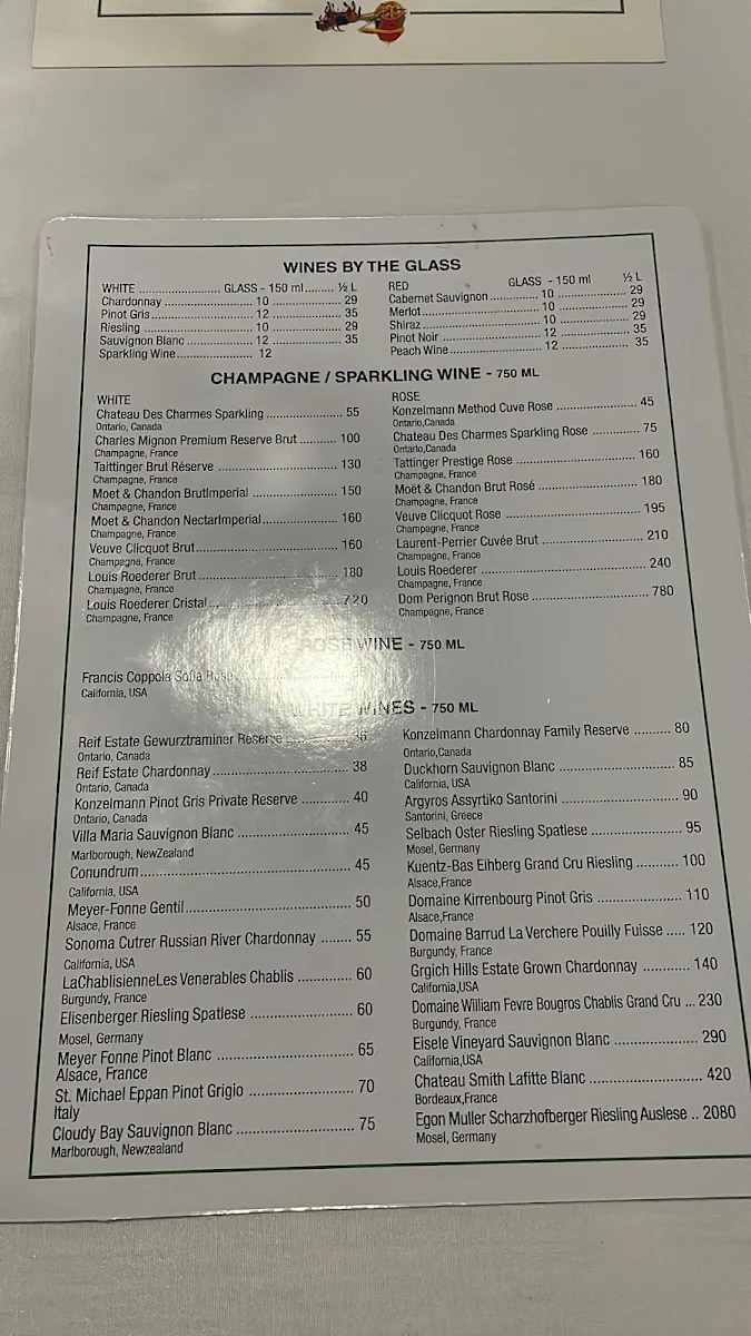 Menu, KAASHI