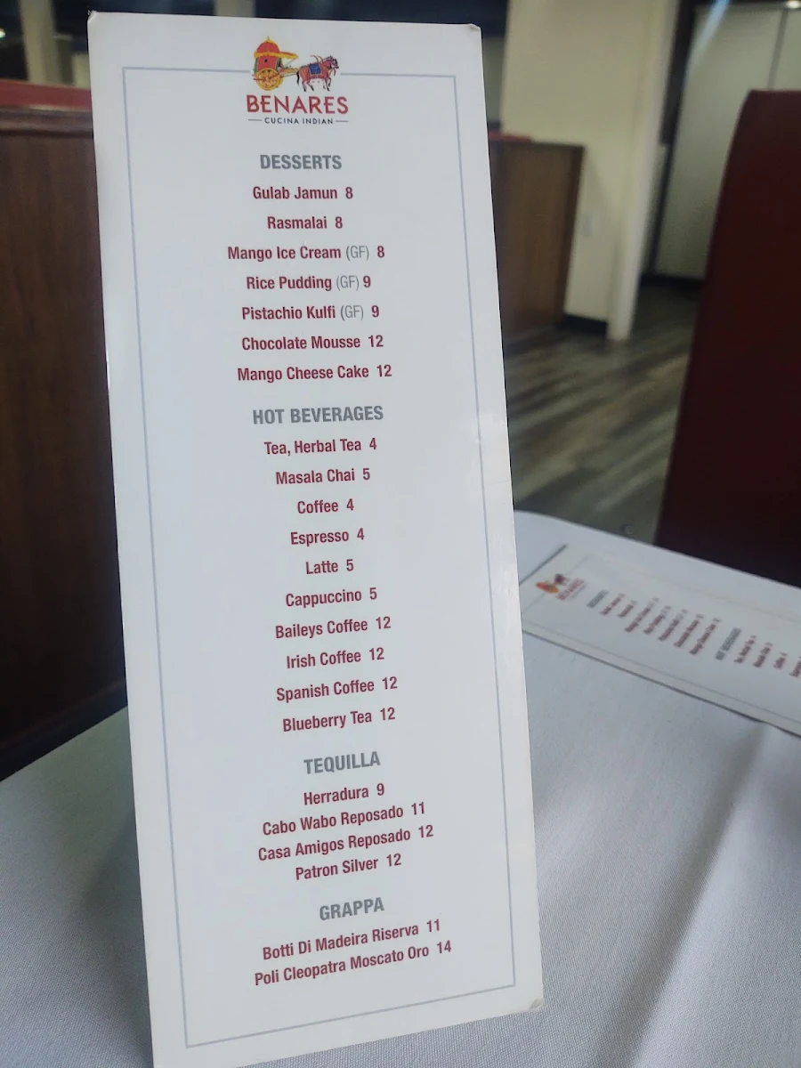 Menu, KAASHI