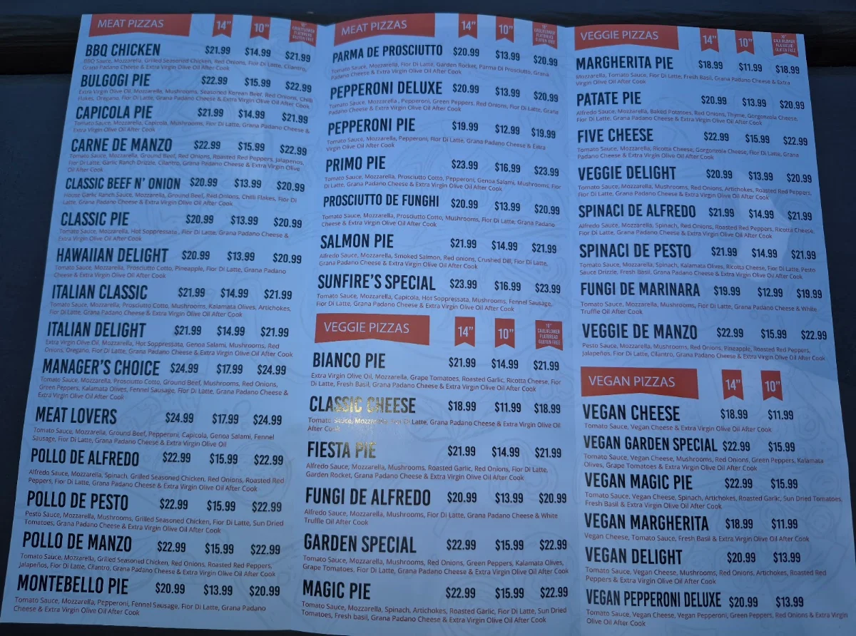 Menu photo 1
