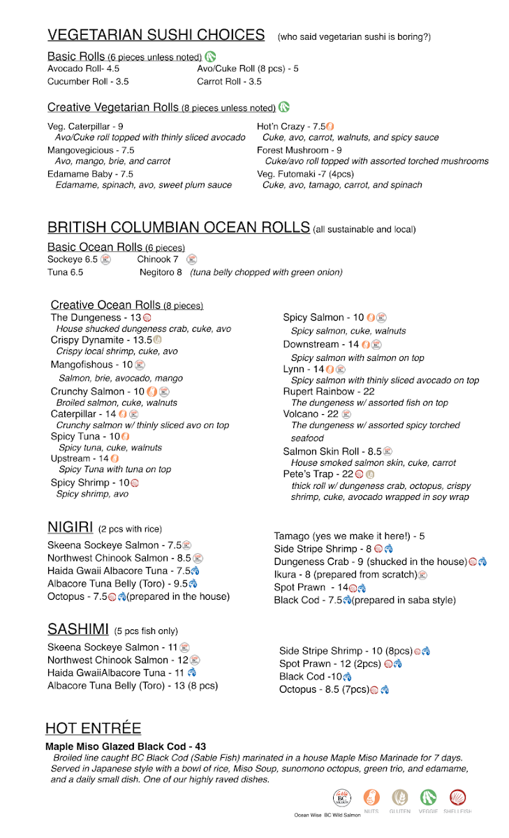Menu photo 1