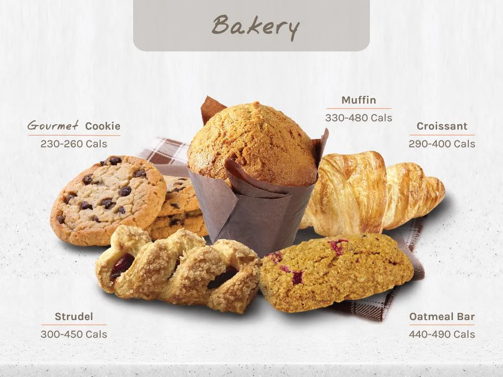 Menu, Robins Donuts