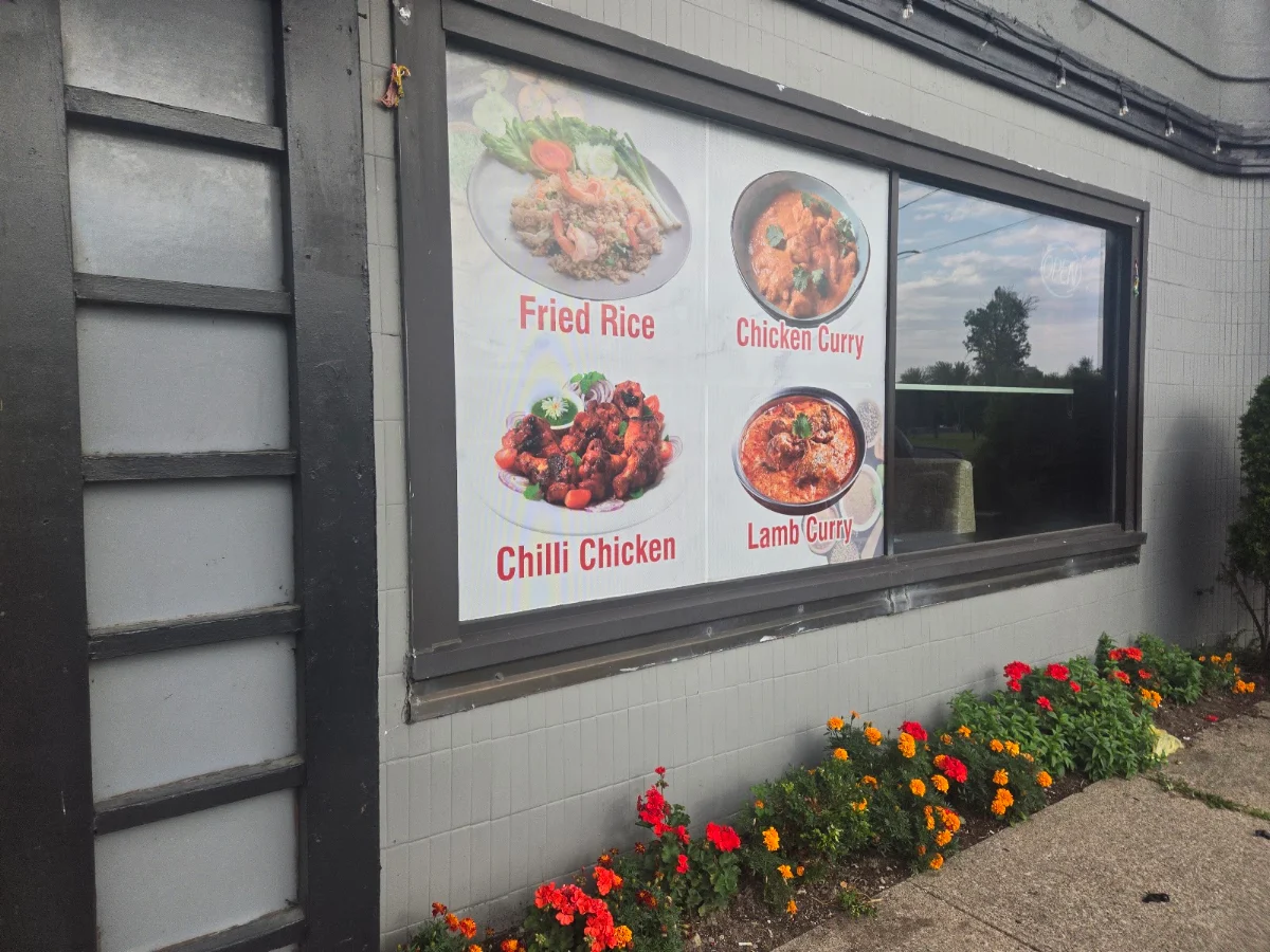 Menu, Balti Indian Restaurant