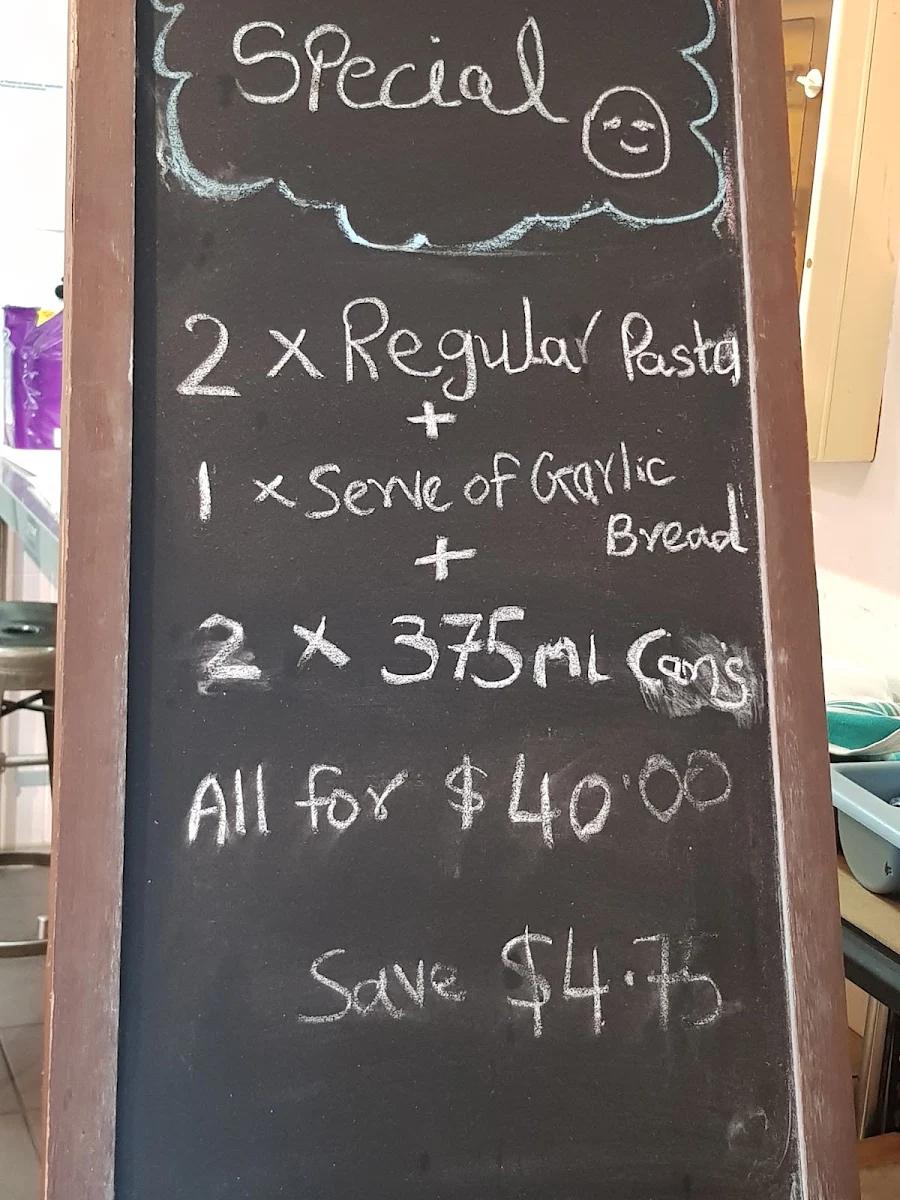 Menu, Pastacup