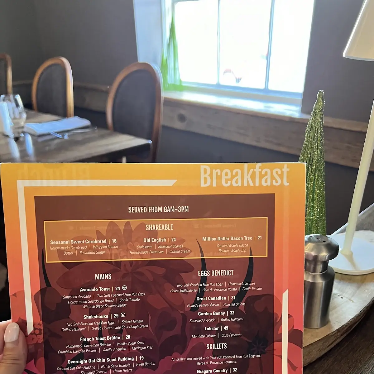 Menu, The Flour Mill Scratch Kitchen Restaurant