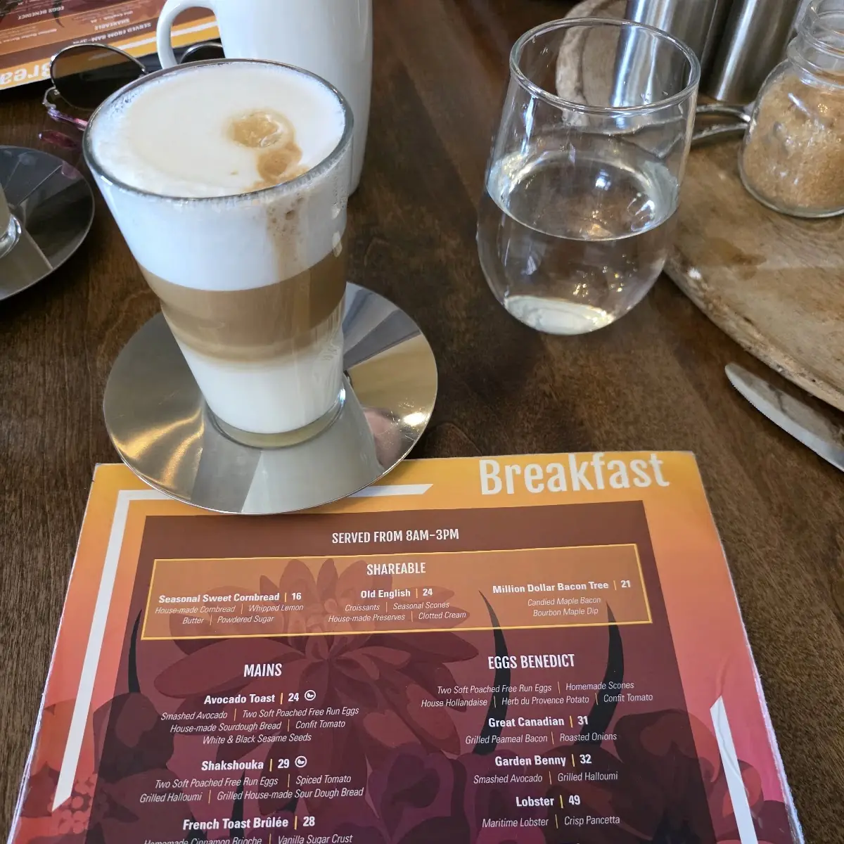 Menu, The Flour Mill Scratch Kitchen Restaurant