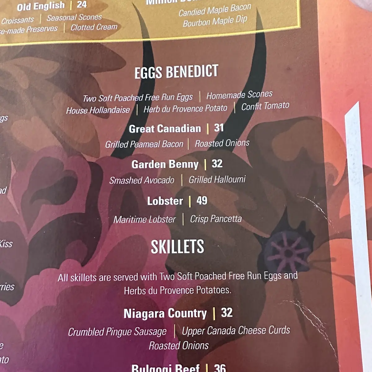 Menu, The Flour Mill Scratch Kitchen Restaurant