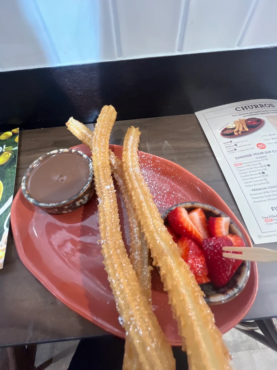 Menu, San Churro Carlton