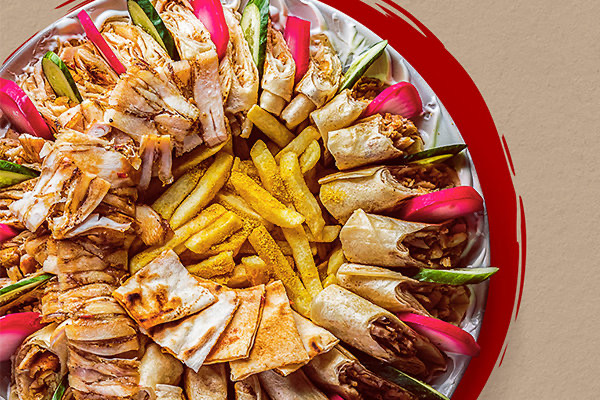 Food & drink, شاورما حطب و نار Charc Shawarma