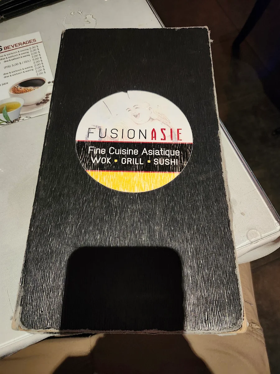Menu, Fusionasie