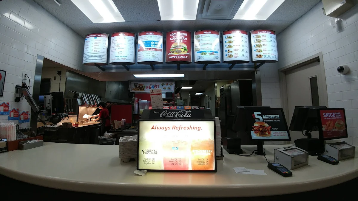Menu, Wendy's