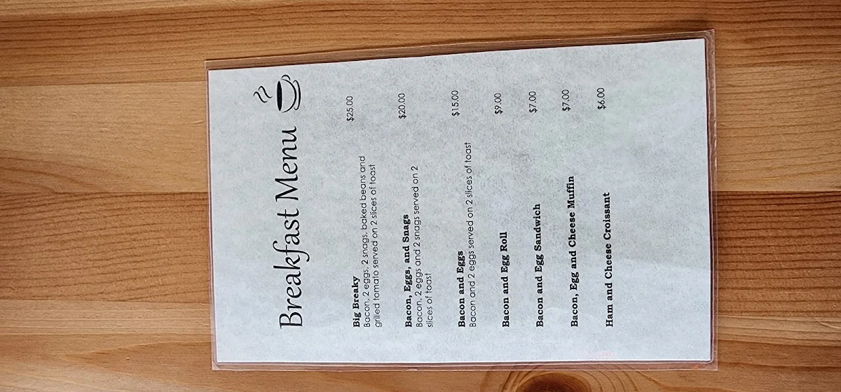 Menu, Peterborough Takeaway
