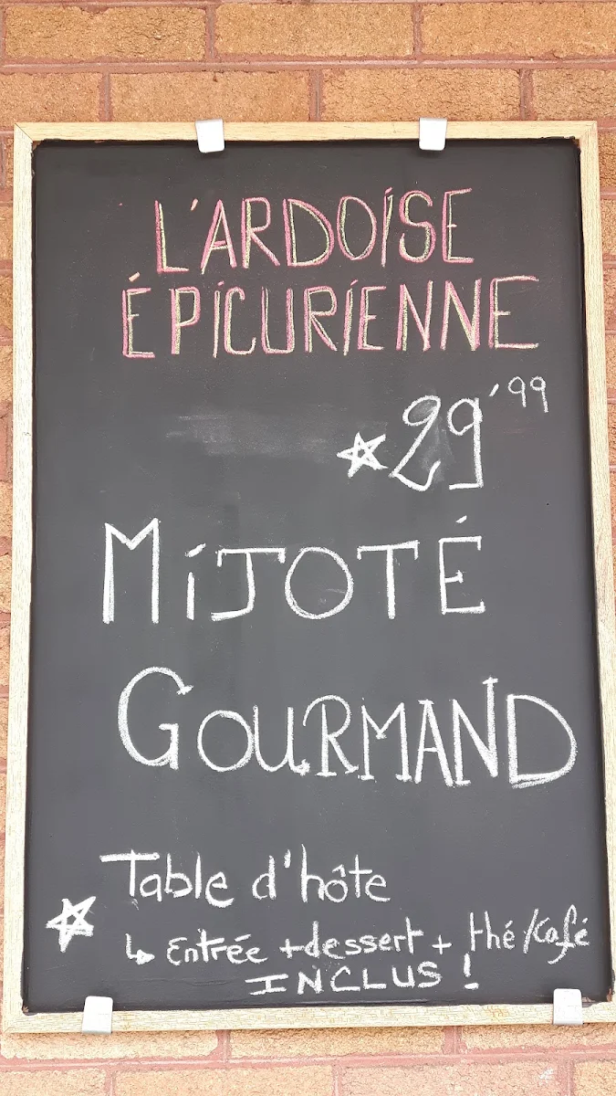 Menu, Le Lutin Marmiton - Restaurant