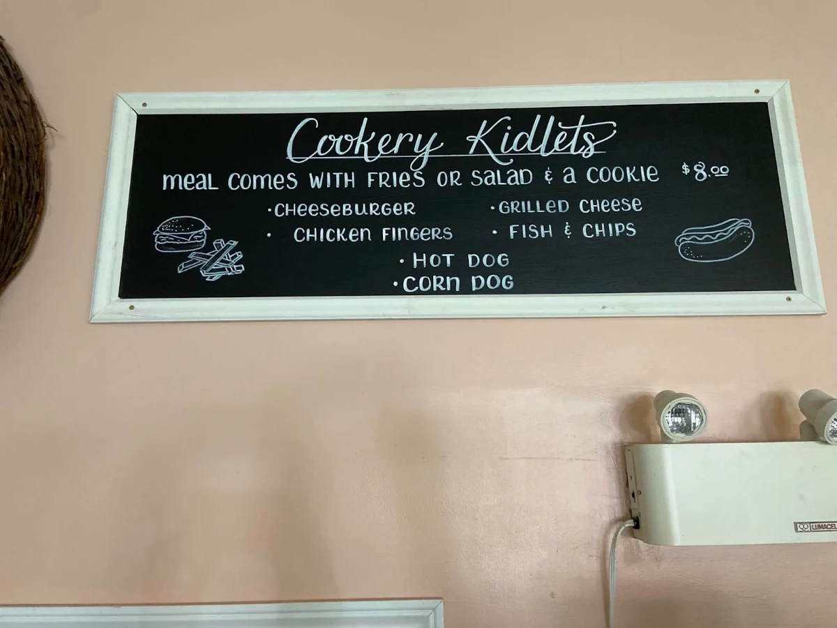 Menu, Lavallee’s Cookery