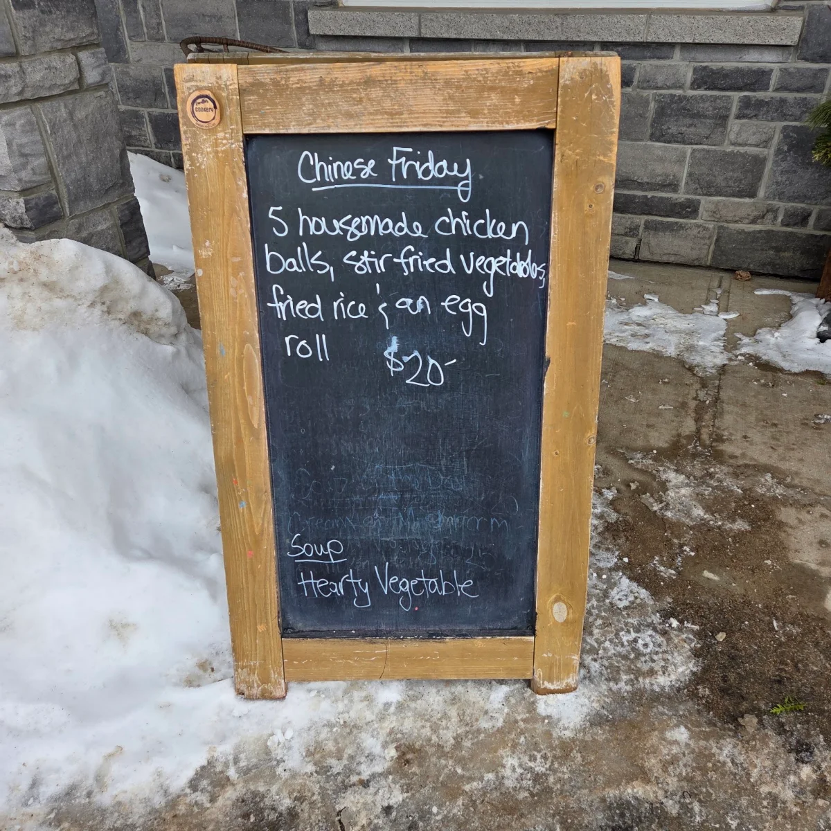 Menu, Lavallee’s Cookery