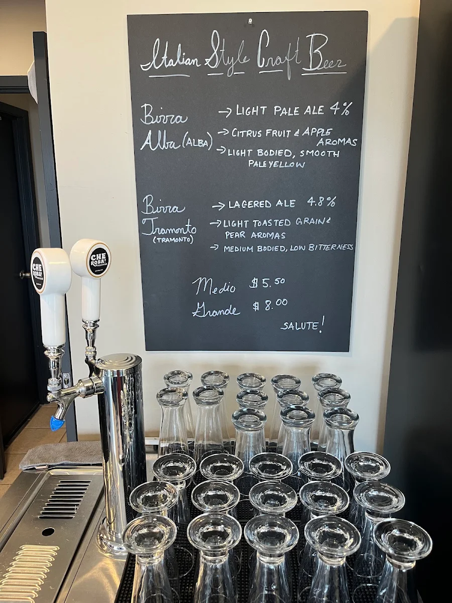 Menu, Che Roba! Focaccia Bar