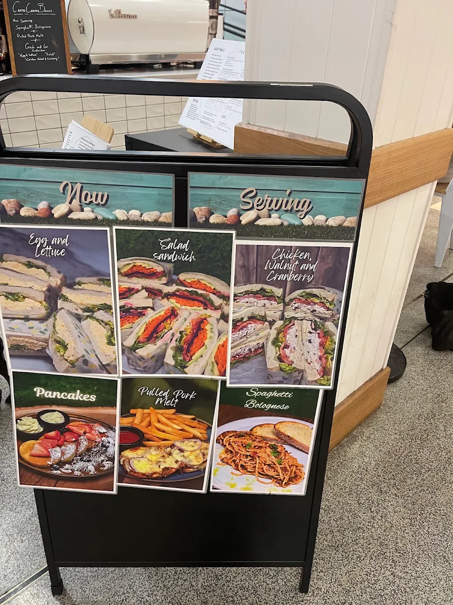 Menu, CAFFE CHERRY BEANS Chermside
