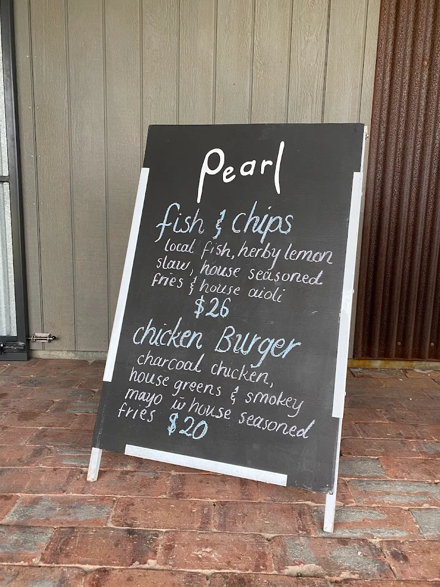 Menu, Pearl