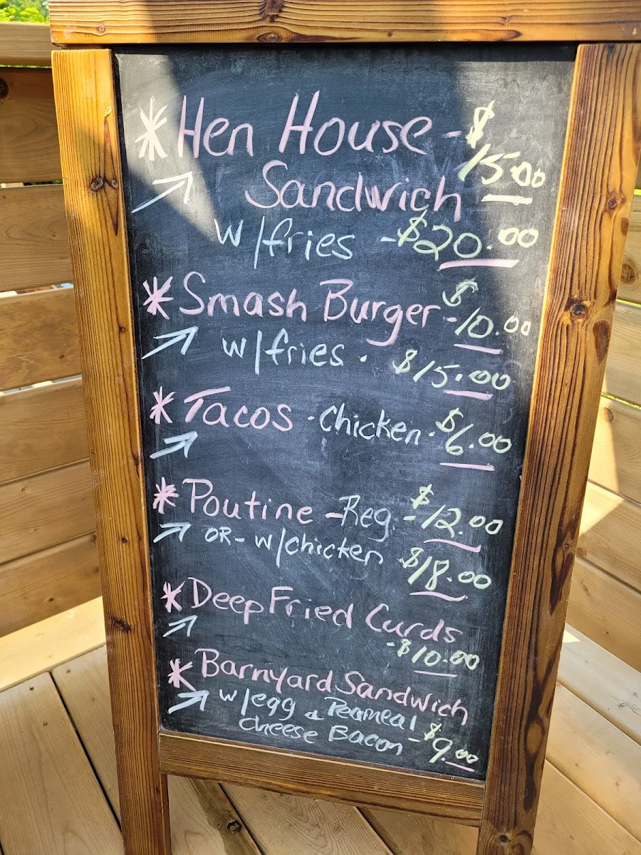 Menu, Little Bones Grill