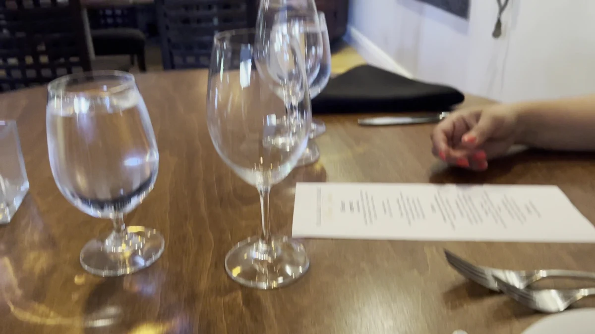 Menu, Zees Wine Bar & Grill
