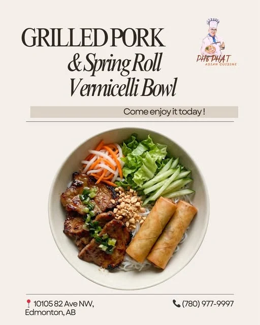 Menu, Pho Phat