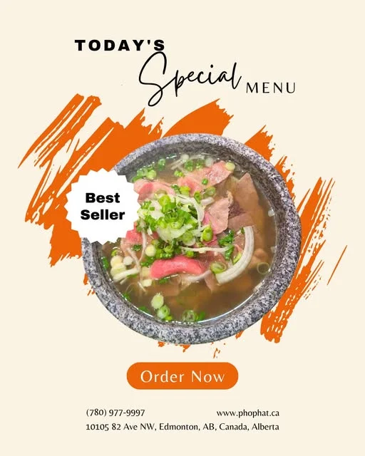 Menu, Pho Phat
