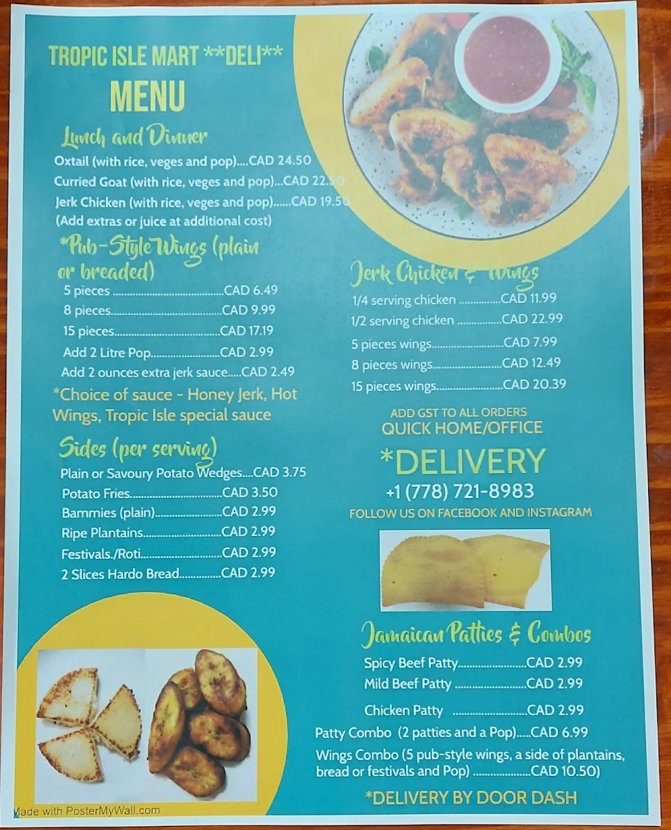 Menu photo 1