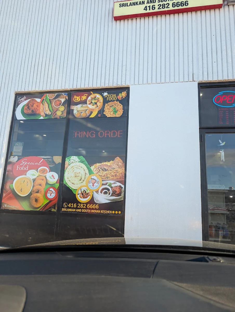Menu, Ruchi #1 Take out & Catering