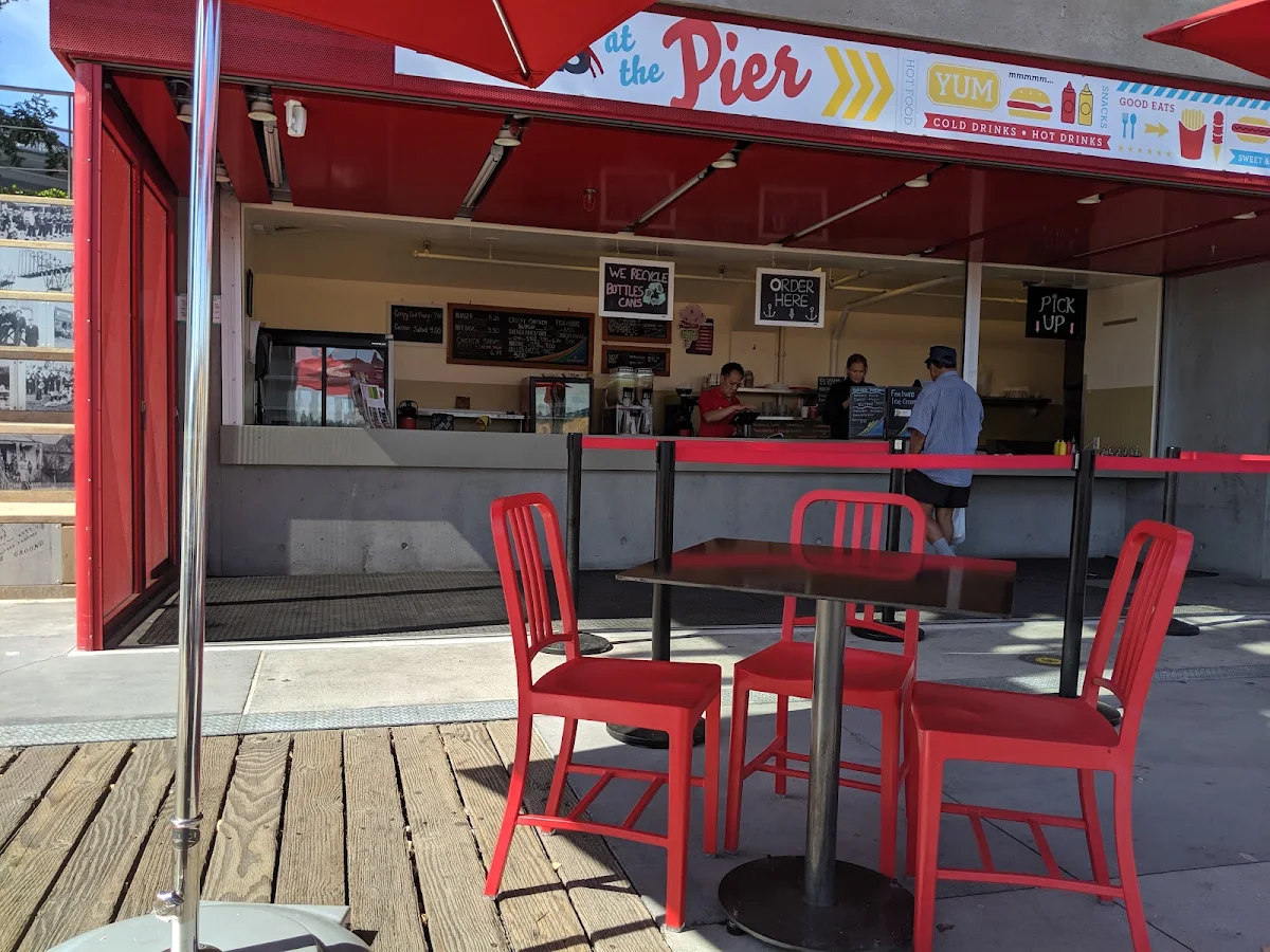 Vibe, Eats at the Pier at Westminster Pier Park. Open late spring/summer on good weather days. Menu: newwestcity.ca/food