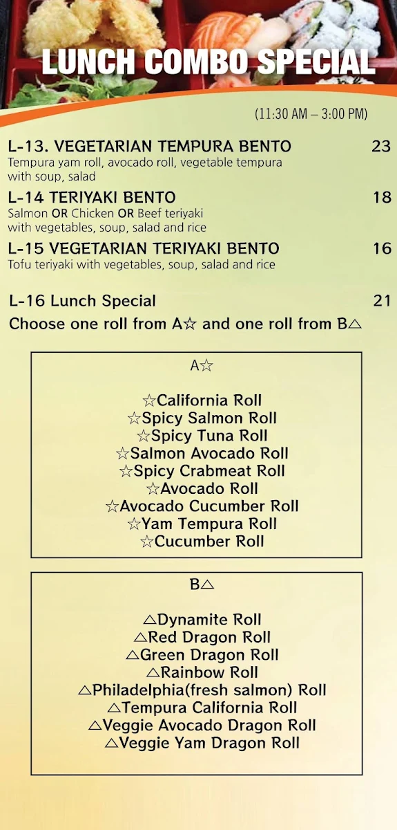 Menu, Ikkoi Sushi & Ramen Japanese Cuisine