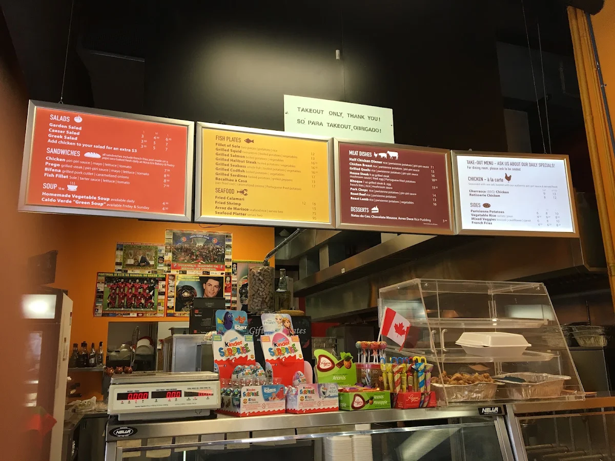 Menu, Churrasco of Portugal