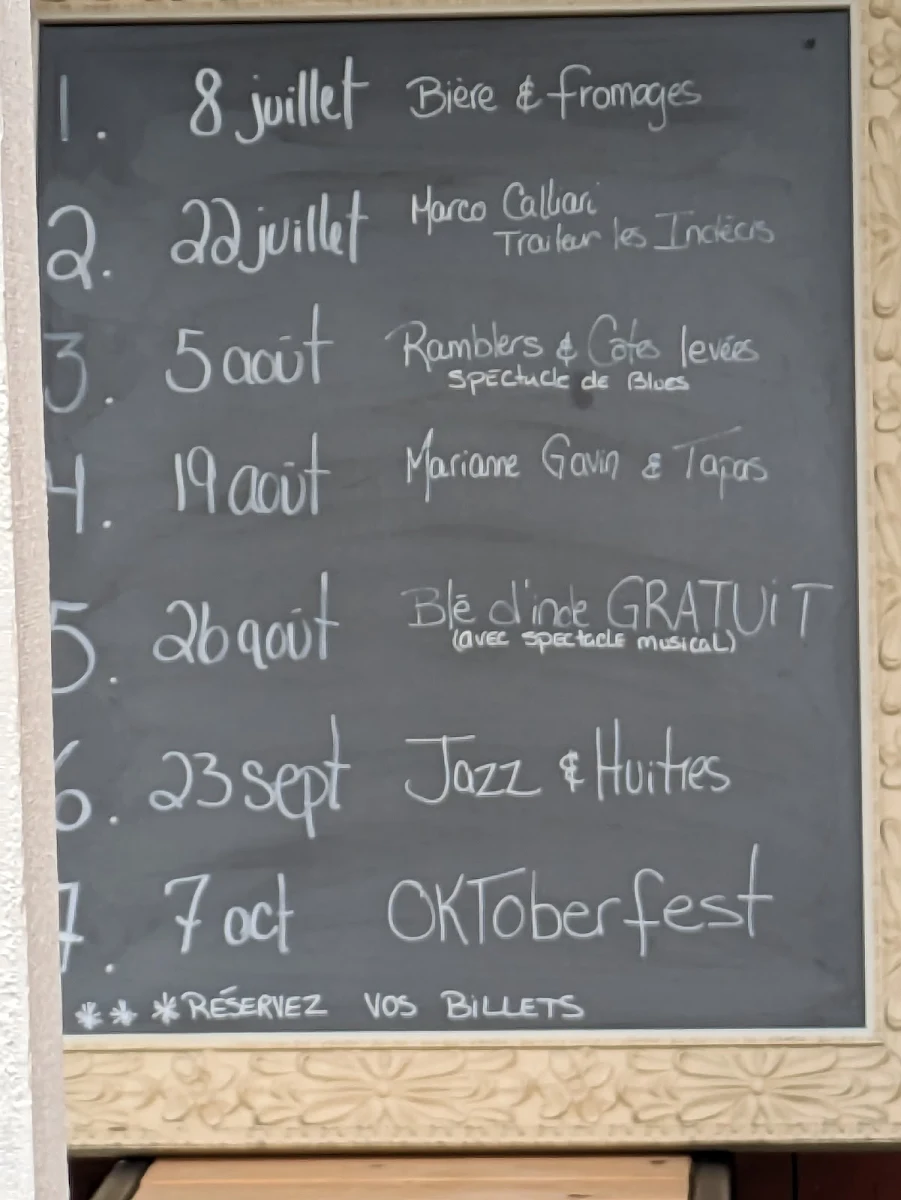 Menu, Wilsy - Brewery & Distillery