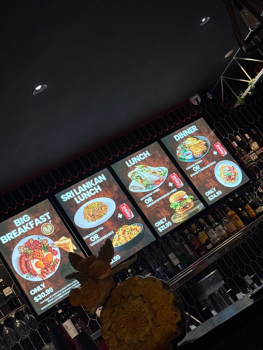 Menu, The Grand Monarque