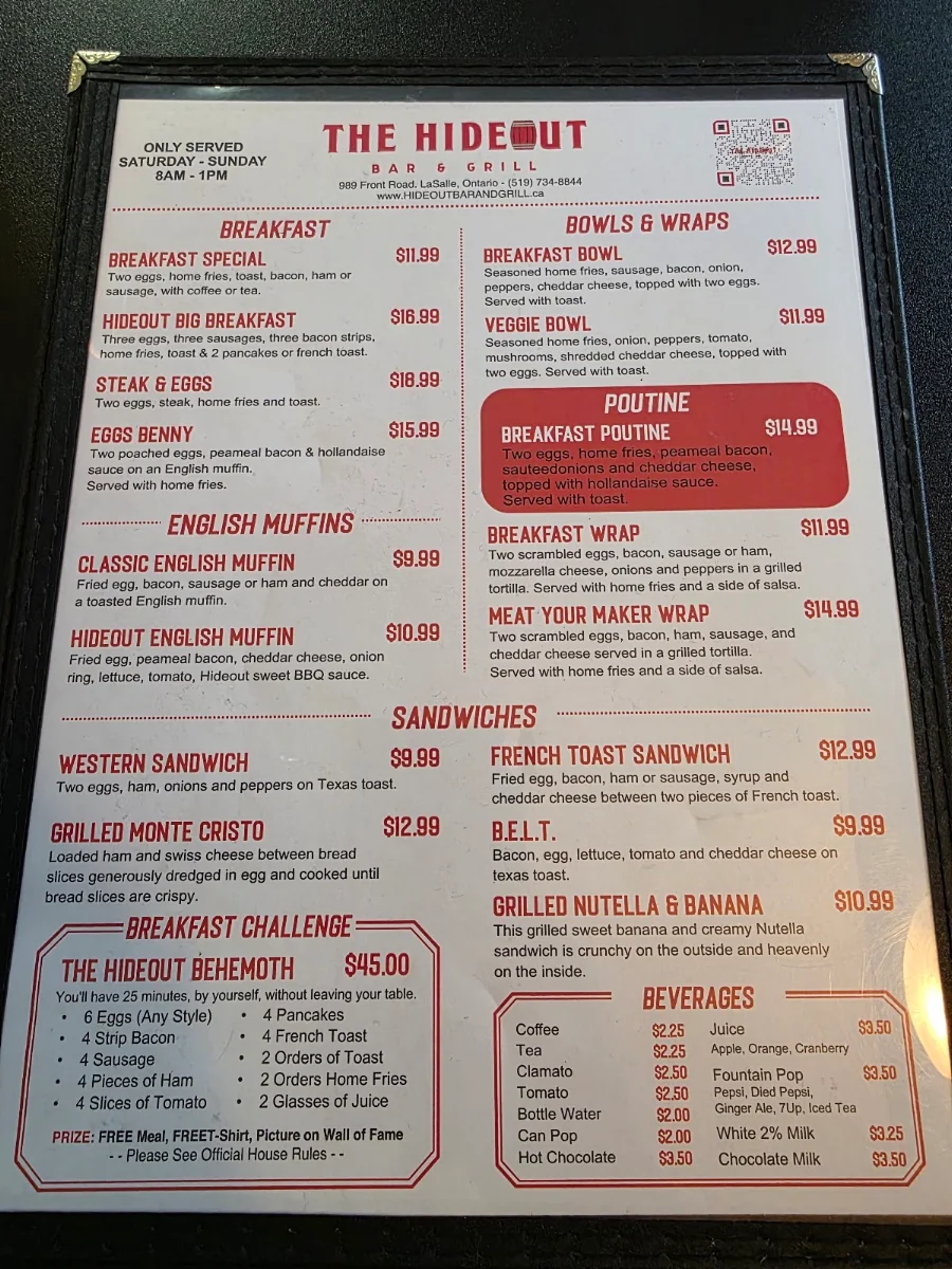 Menu photo 1