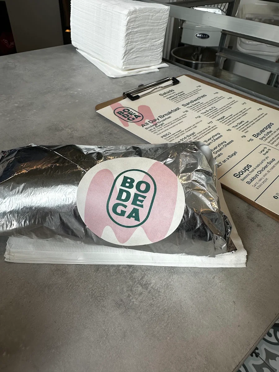 Menu, Misfits Bodega