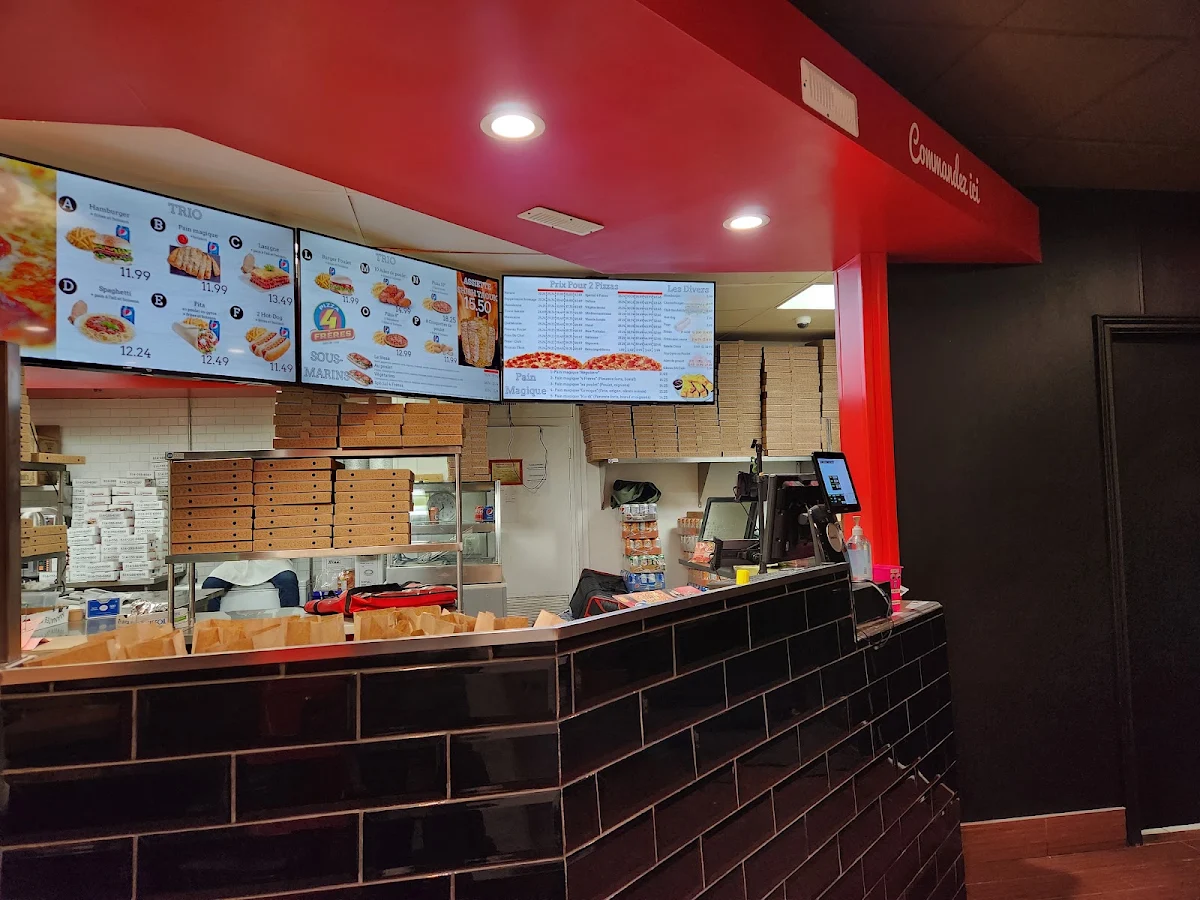 Vibe, Pizza 4 Frères Beaubien