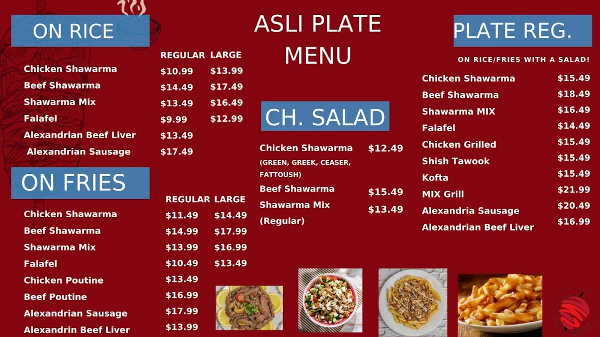 Menu photo 1