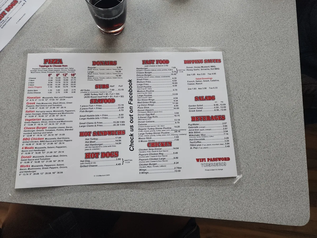 Menu photo 1