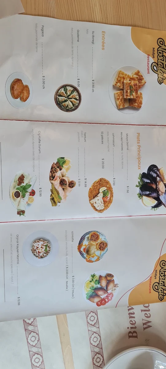Menu photo 1