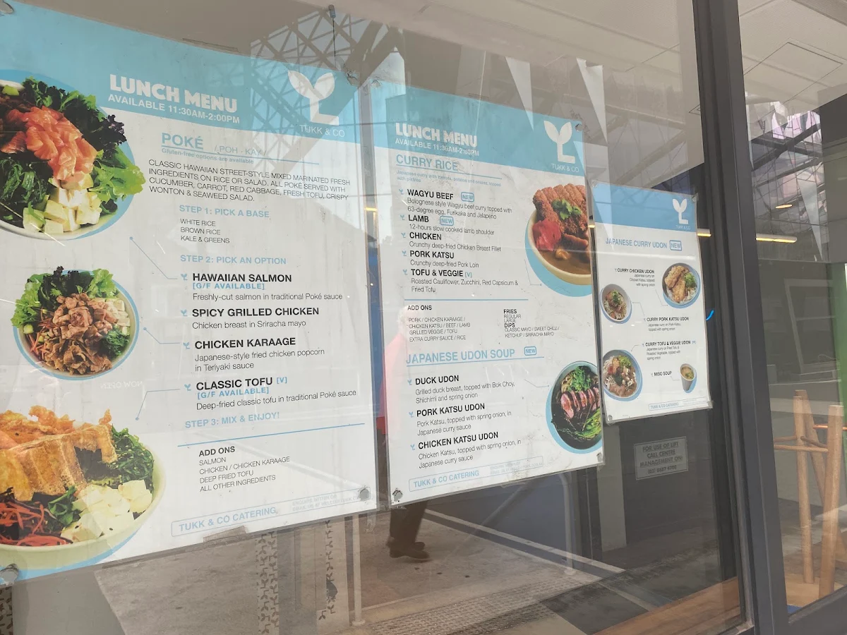Menu, Tukk and Co