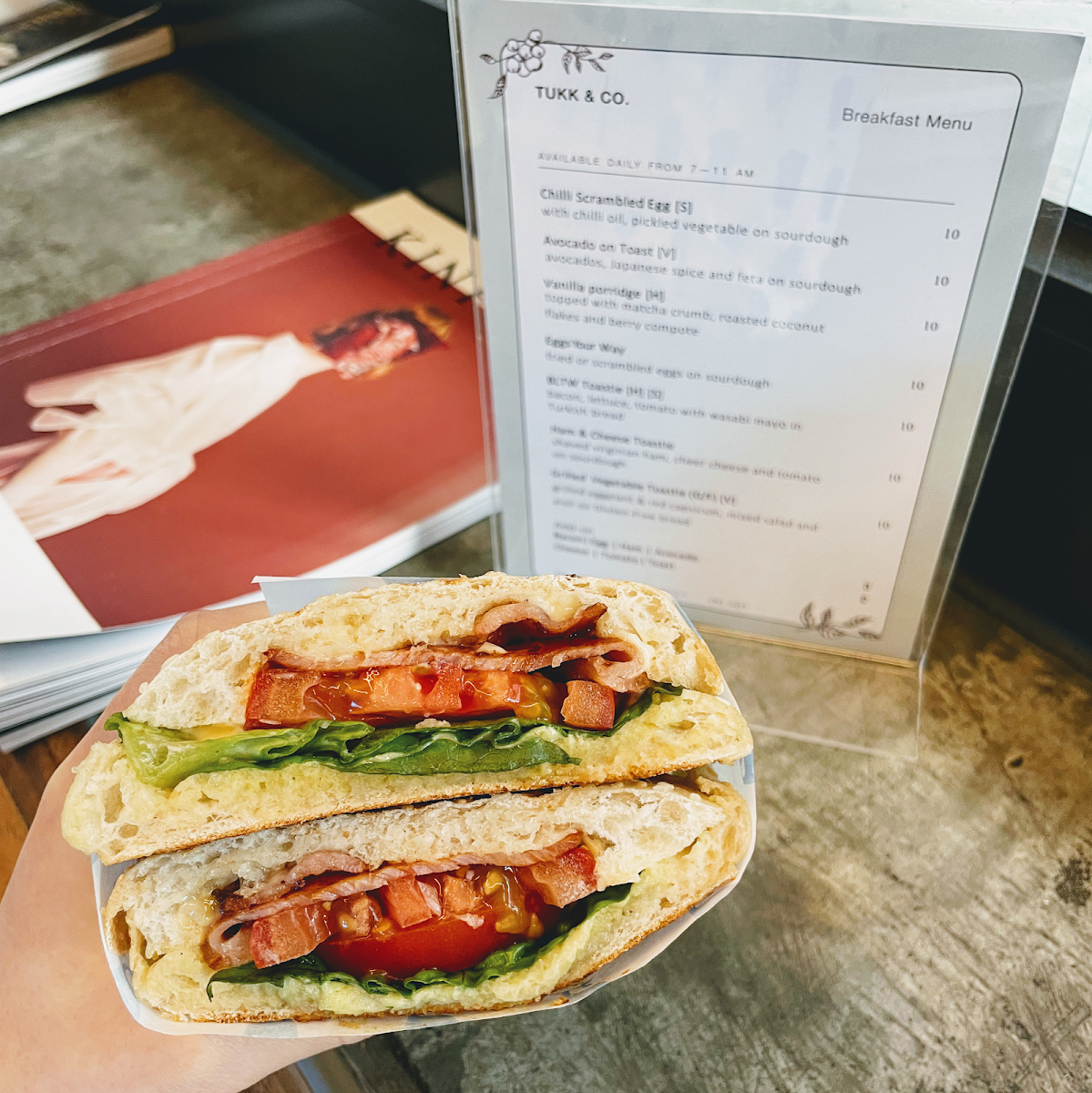 Menu, Tukk and Co