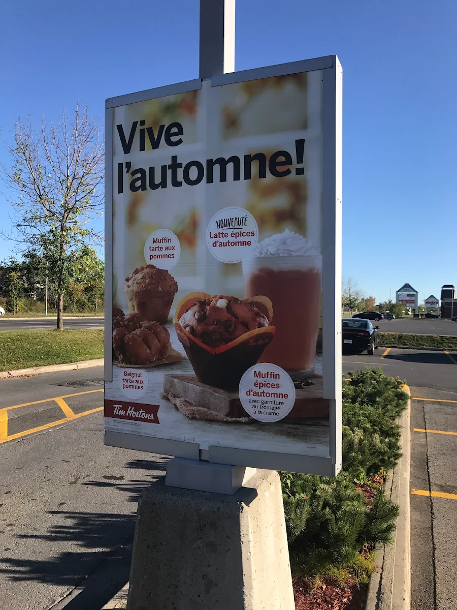 Menu, Tim Hortons