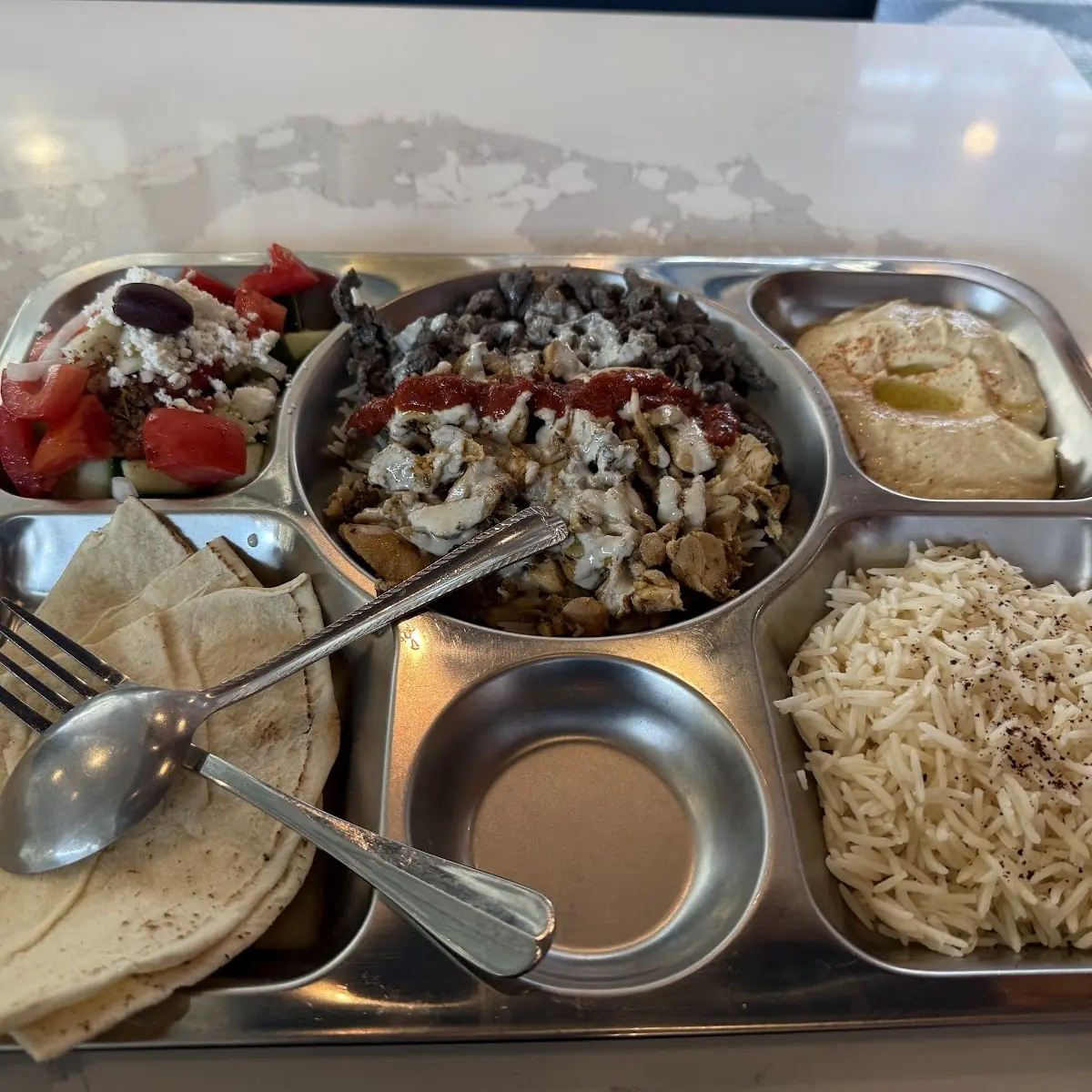 Food & drink, Mashawee Lebanese Grill (Crispy Falafel)